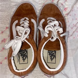 Vans size 4 worn twice